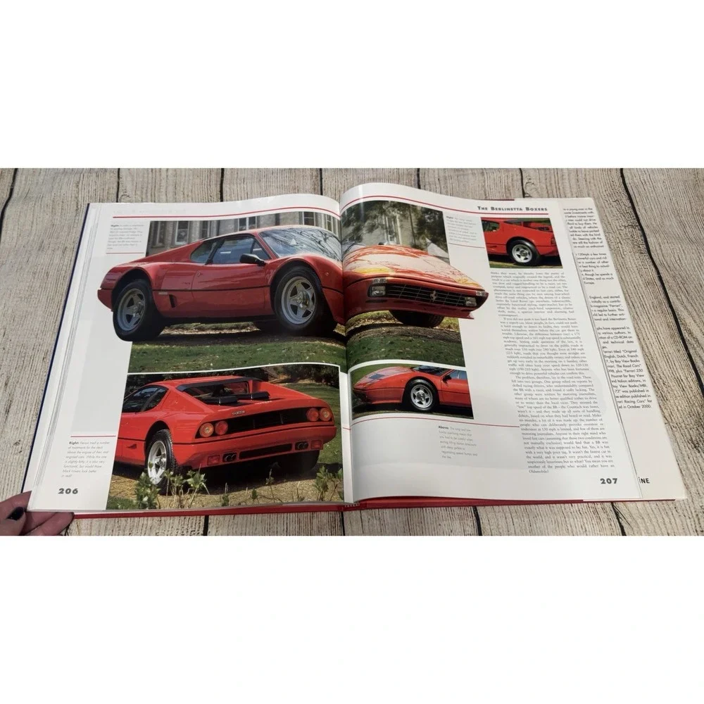 THE COMPLETE FERRARI Hardcover Roger Hicks & Keith Bluemel Excellent Condition